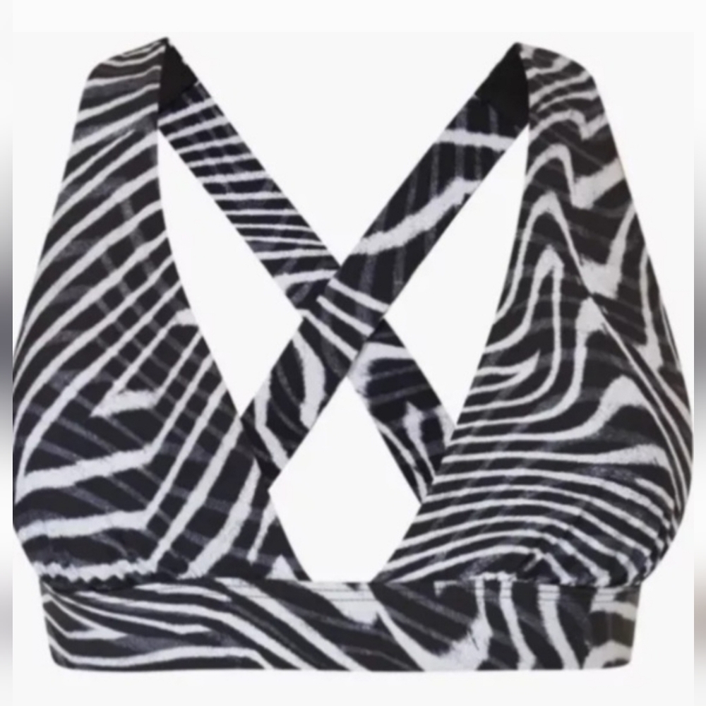 NWOT SWEATY BETTY PENINSULA XTRA LIFE BIKINI TOP, SIZE:SMALL